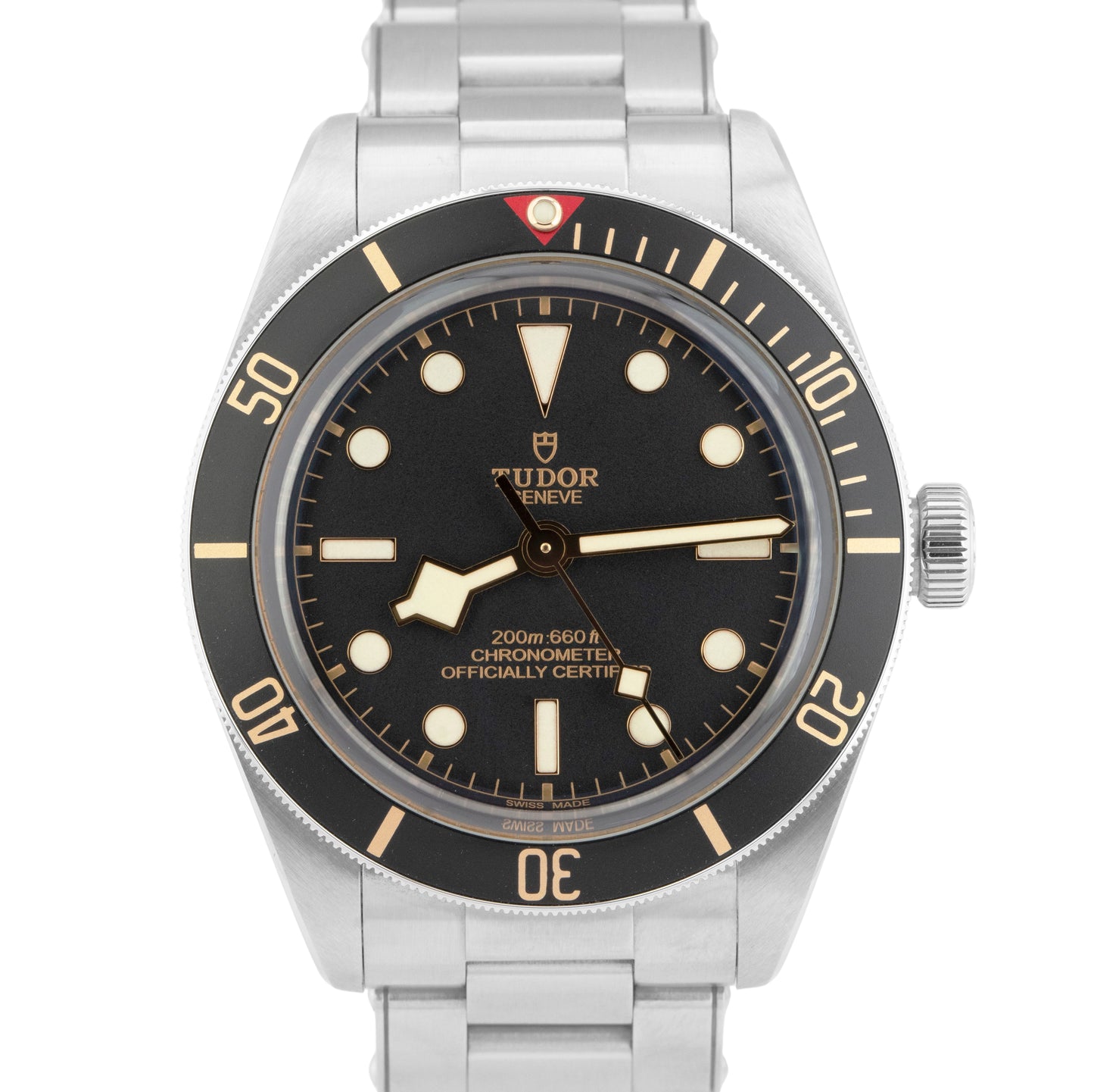 MINT 2023 PAPERS Tudor Black Bay 58 Black Red Stainless 39mm Watch 79030N BOX