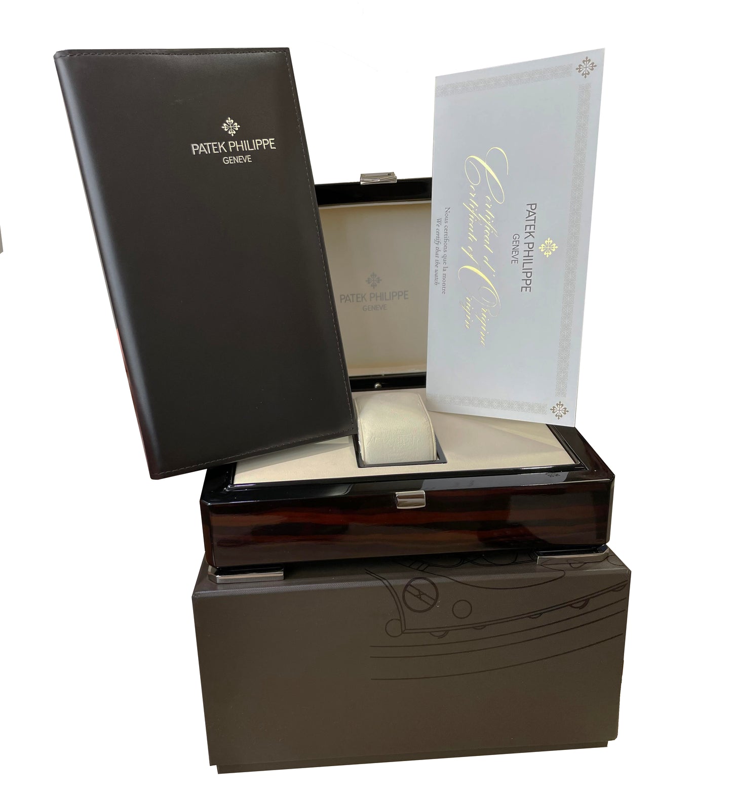 PAPERS Patek Philippe Nautilus Blue Moon Phase 40mm 5712/1A-001 BOX