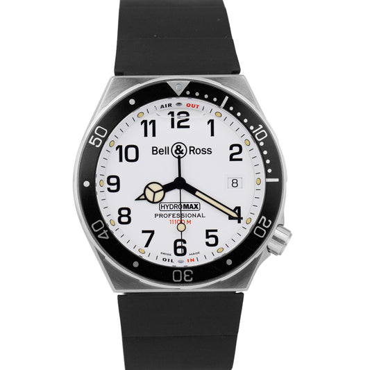 PAPERS Bell & Ross HydroMax Professional PAPERS Steel 39mm Quartz 11100M B+P