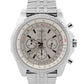 Breitling Bentley 6.75 A44362 Silver White 48mm Stainless Steel Automatic Watch