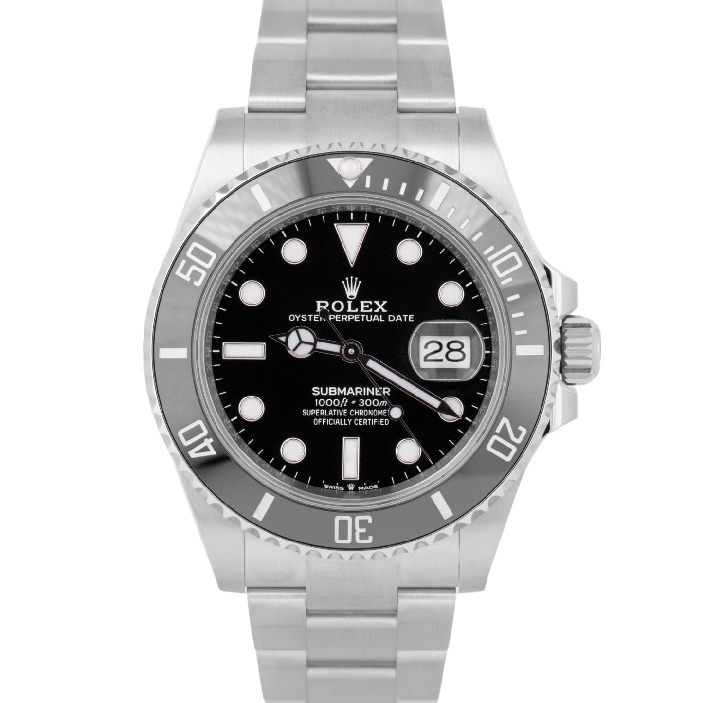 2024 BRAND NEW Rolex Submariner 41mm PAPERS Date Steel Watch 126610 LN B+P