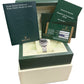 PAPERS Rolex Oyster Perpetual BLACK PURPLE 26mm Stainless Steel Watch 176200 BOX
