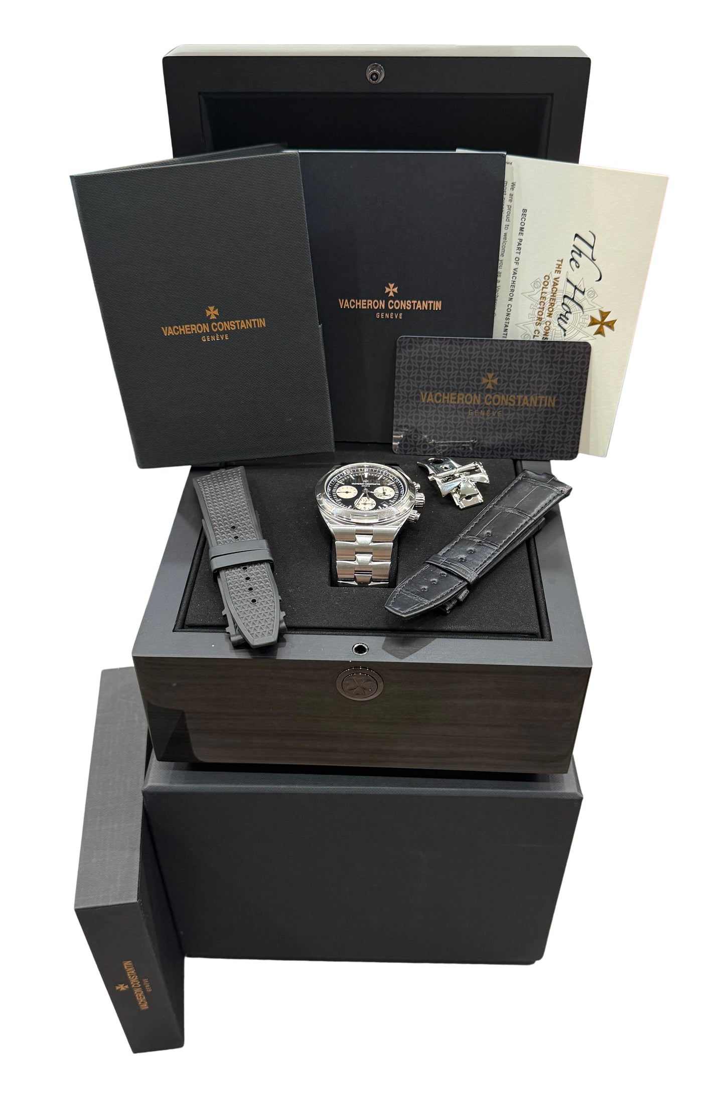 2019 Vacheron Constantin Overseas 5500V/110A-B481 Reverse Panda 42mm Box Papers