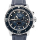 Blancpain Fifty Fathoms Flyback 5066F-1140-52B Steel Blue 45mm Watch Box Papers