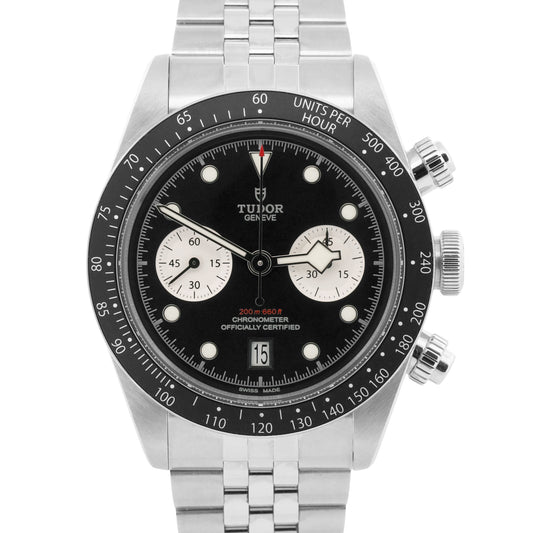 2025 Tudor Black Bay Chrono 79360N Black Steel Jubilee 41mm Watch Box Papers