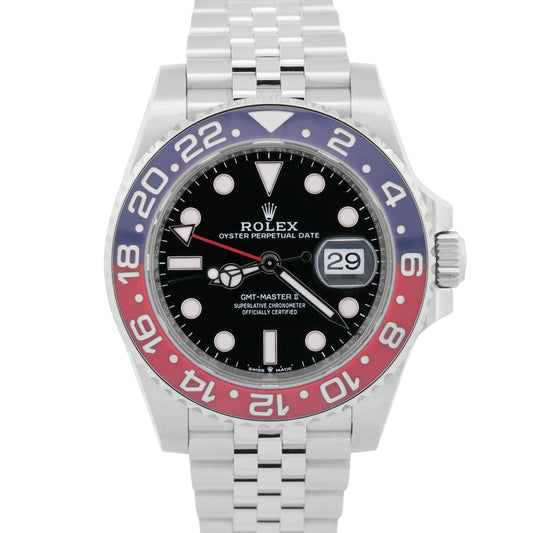 2024 Rolex GMT-Master II 126710 BLRO Pepsi Red Blue 40mm Jubilee Box Papers