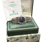 1989 PAPERS Rolex DateJust 36mm FACTORY BLUE DIAMOND Steel JUBILEE 18K 16233 BOX