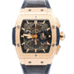 Hublot Spirit of Big Bang 641.OX.7180.LR Skeleton 18K Rose Gold Blue 42mm Watch