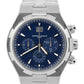PAPERS Vacheron Constantin Overseas Chronograph BLUE 42mm Stainless Steel 49150