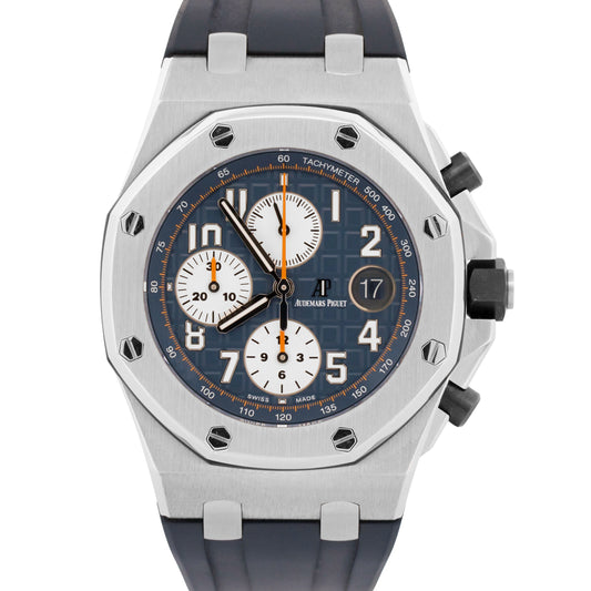 Audemars Piguet Royal Oak Offshore BLUE THEMES Steel Rubber 42mm 26470ST Watch