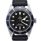 STICKERED 2020 PAPERS Tudor Black Bay BLUE Stainless Leather 41mm 79230B BOX