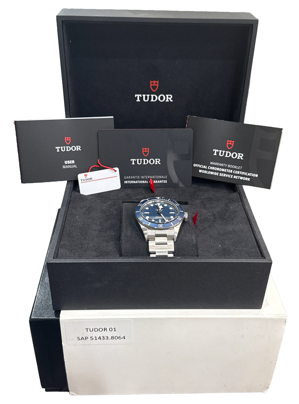 2024 Tudor Black Bay 58 79030B Blue Stainless Steel 39mm Watch Box Papers