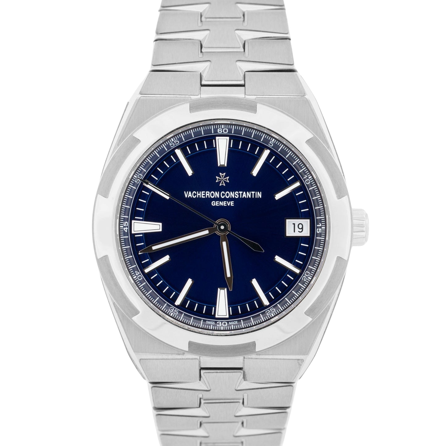 2023 PAPERS Vacheron Constantin Overseas BLUE 41mm Stainless Steel 4500V BOX
