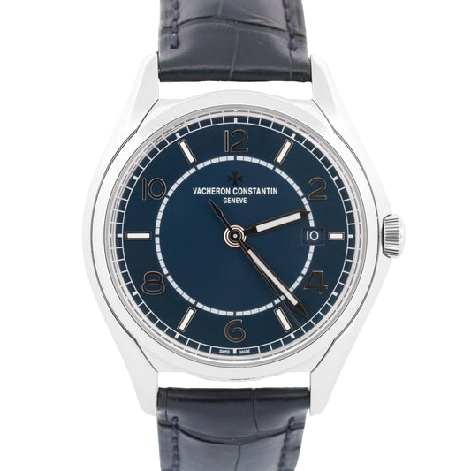 2021 PAPERS Vacheron Constantin Fiftysix 40mm BLUE Steel 4600E/000A-B487 BOX