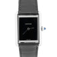 PAPERS Cartier Tank Large Quartz WSTA0072 4323 33x25mm Black Leather Watch BOX