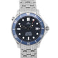 PAPERS Omega Seamaster Professional 300 BLUE Steel JAMES BOND 41mm 2531.80.00