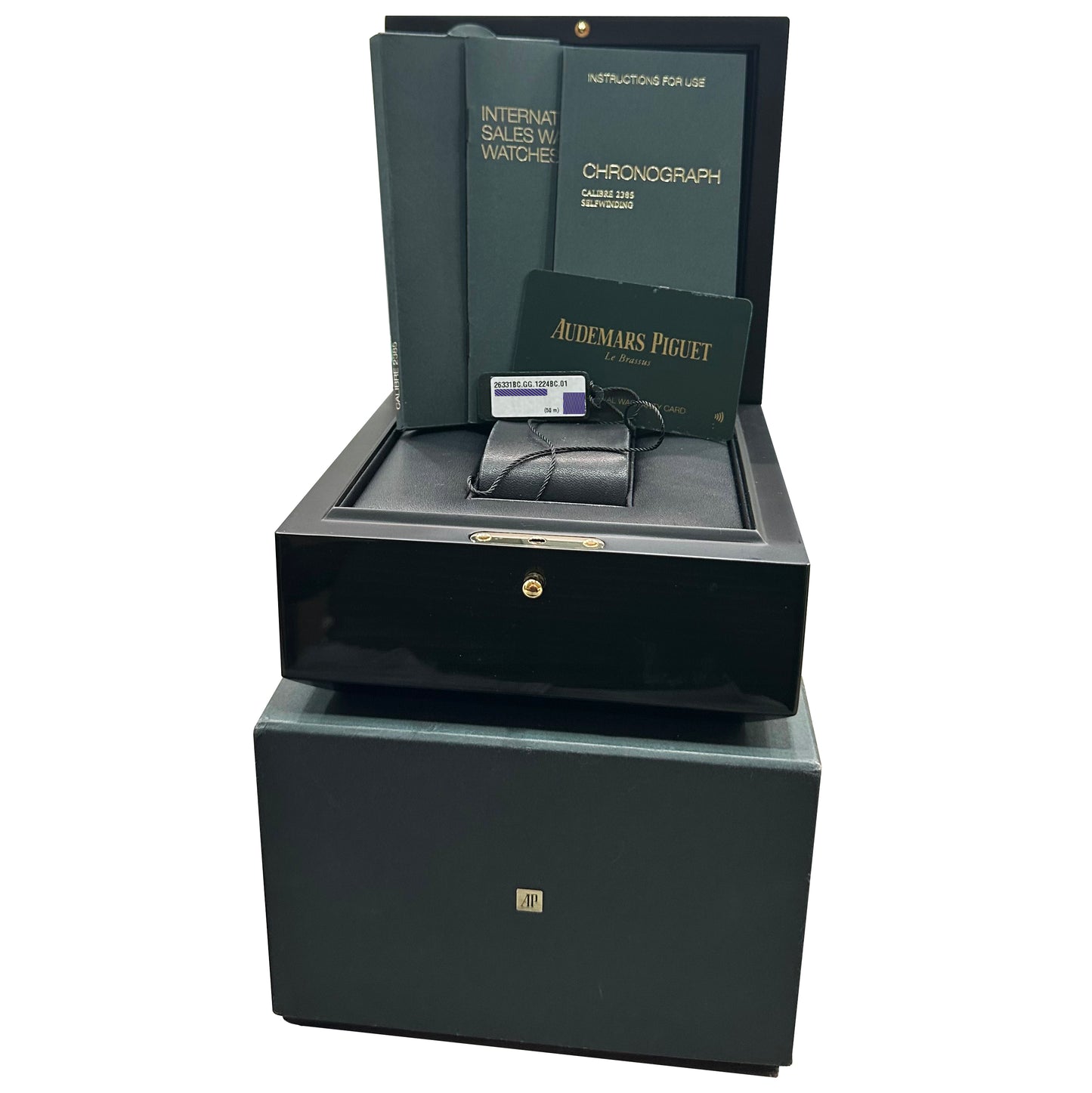 Audemars Piguet Royal Oak 41 Chrono FROSTED GOLD PURPLE 26331BC.GG.1224BC.01 B+P