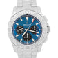 2025 PAPERS Breitling Avenger B01 Chronograph 42 BLUE Steel 42mm AB0146 BOX