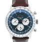 2024 PAPERS Breitling Navitimer B01 Chronograph 46 Steel BLUE AB0137 Watch BOX