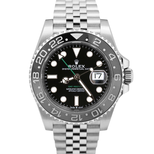 NEW NOV 2025 Rolex GMT-Master II BRUCE WAYNE Ceramic JUBILEE 126710 GRNR BOX