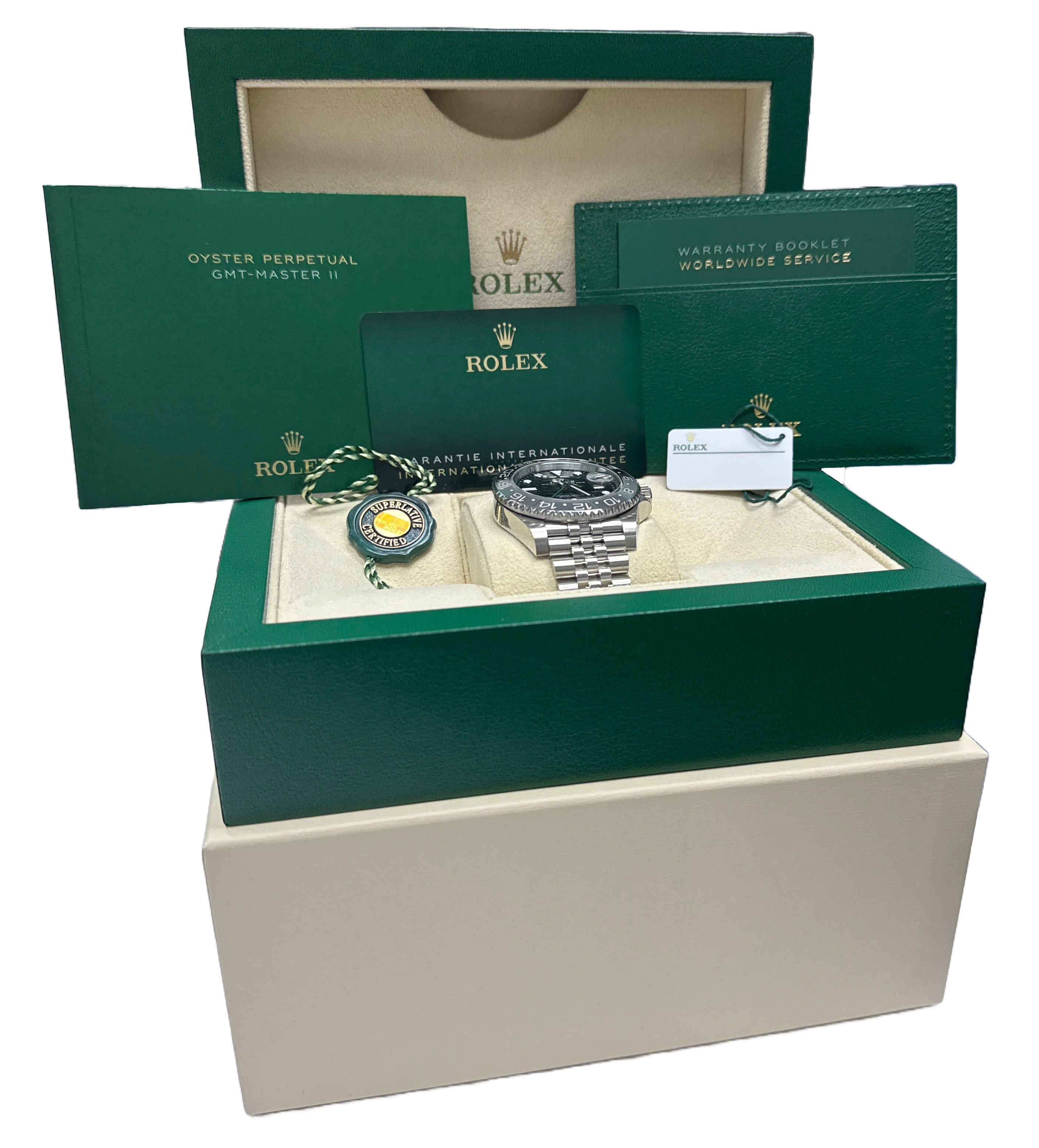 NEW NOV 2025 Rolex GMT-Master II BRUCE WAYNE Ceramic JUBILEE