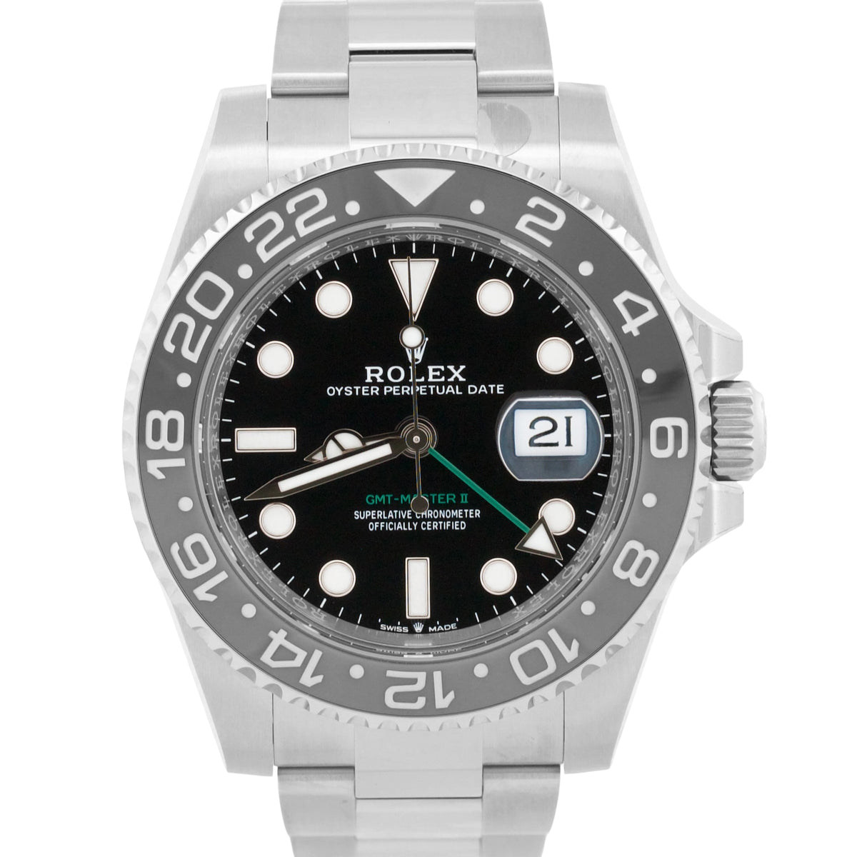 New Sept 2026 Rolex GMT-Master II 126710 GRNR Bruce Wayne Steel Box Papers