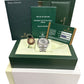 PAPERS Rolex DateJust 36mm BULLSEYE Silver Gray Steel JUBILEE 18K Red 116234 BOX