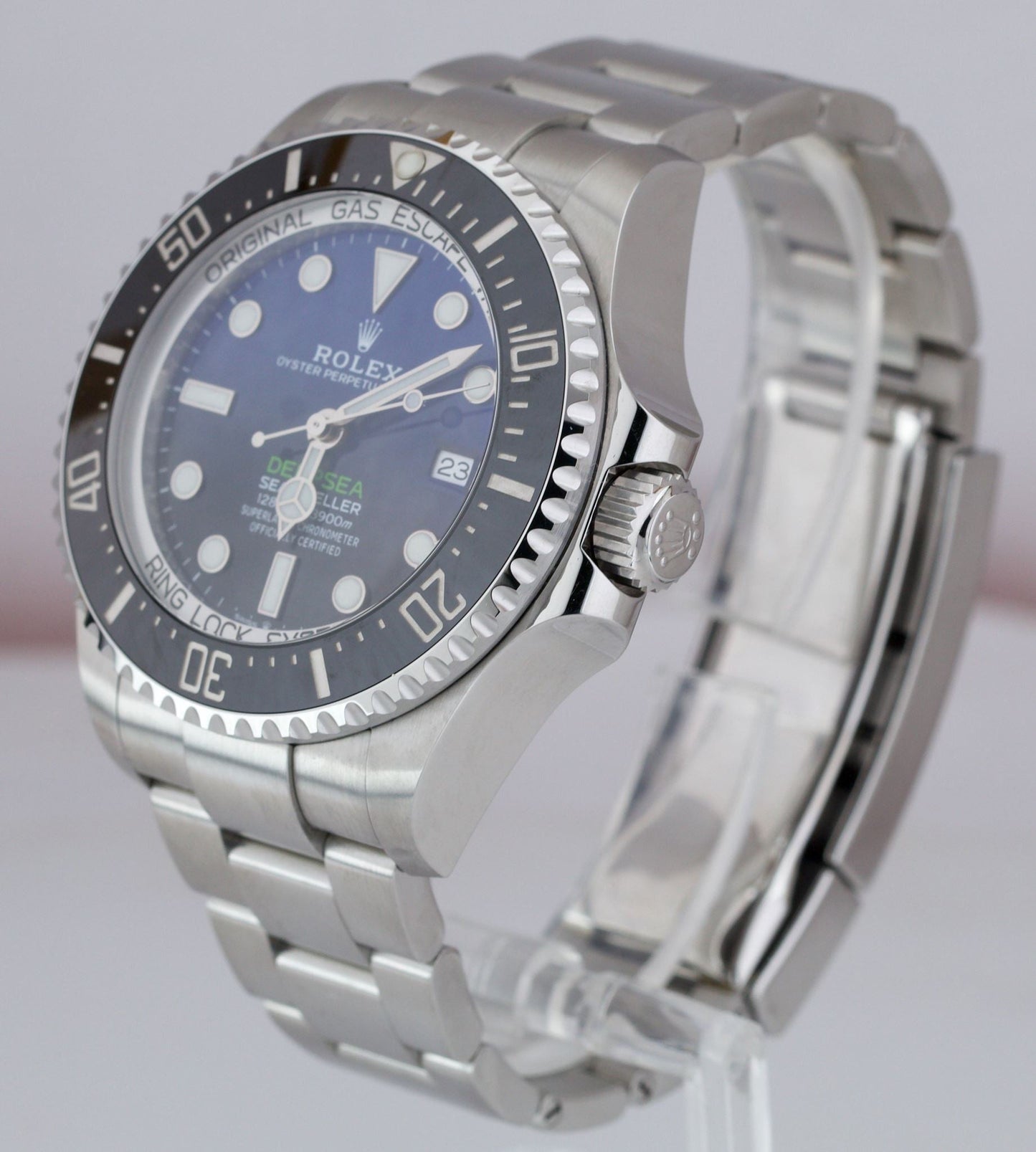 MINT 2022 Rolex Sea-Dweller Deepsea 126660 James Cameron Blue Steel 44mm Watch