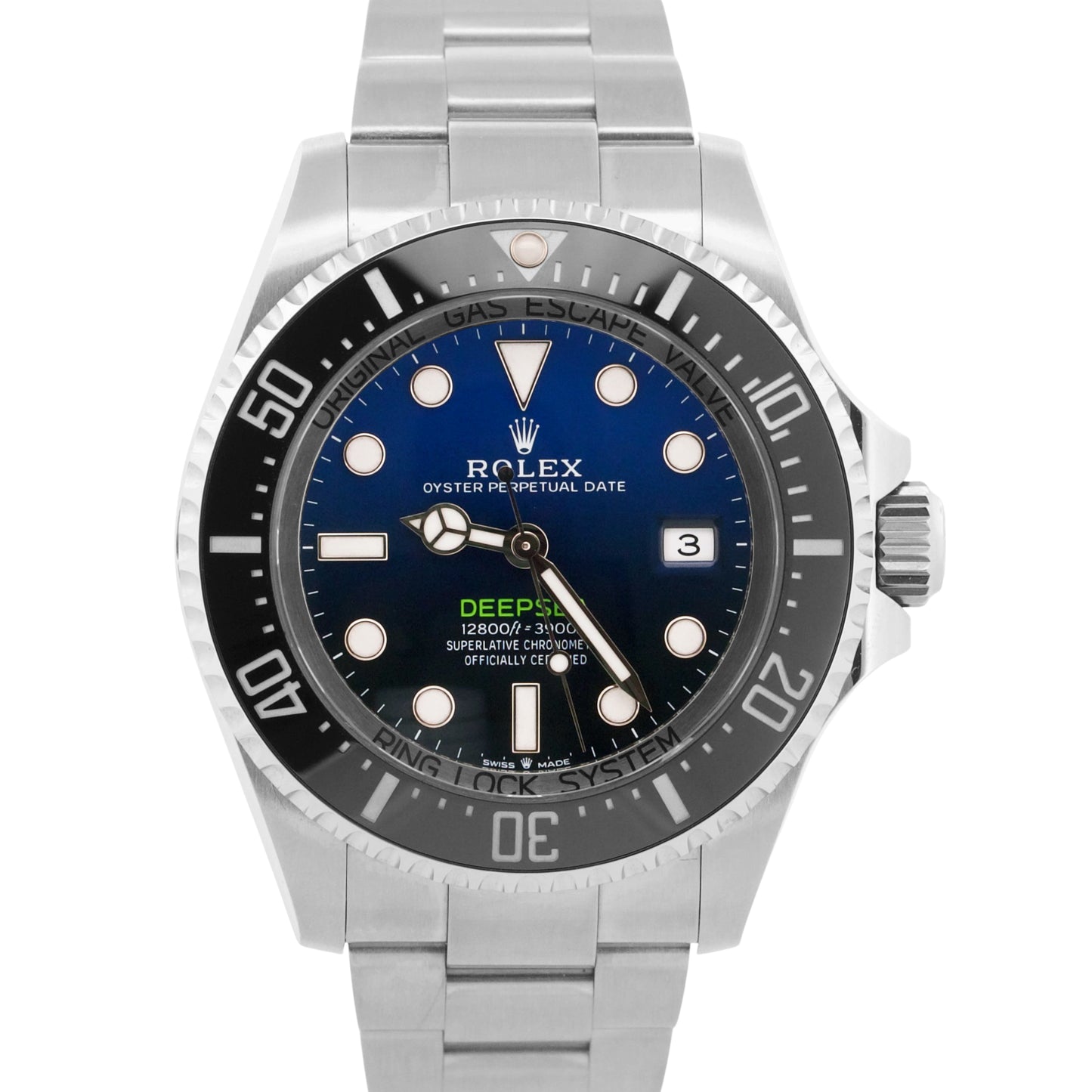 NEW 2025 PAPERS Rolex Sea-Dweller Deepsea JAMES CAMERON Blue 44mm 136660 BOX