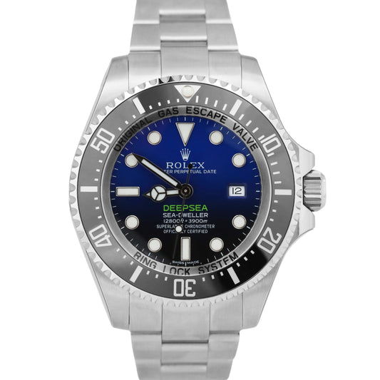 STICKERED UNWORN NOS Rolex Sea-Dweller Deepsea JAMES CAMERON 116660 44mm BOX