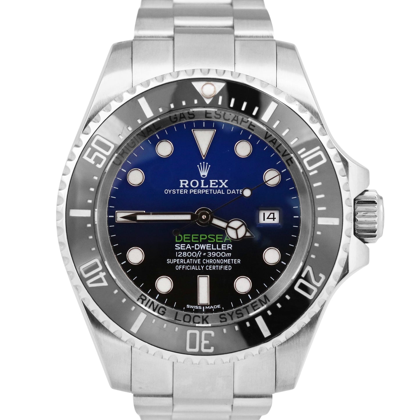 Rolex Sea-Dweller Deepsea JAMES CAMERON Blue Black Stainless Steel 116660 44mm