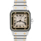 Cartier Santos Carree White Roman SPIDER DIAL 18k Steel Automatic 29mmX41mm 2961