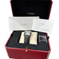 Cartier Tank Solo Large Stainless Steel Roman Quartz Leather 3169 / W5200014 BOX