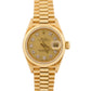 Rolex DateJust President 26mm CHAMPAGNE DIAMOND 18K Yellow Gold 69178 BOX