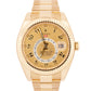 MINT Rolex Sky-Dweller CHAMPAGNE ARABIC 18K Yellow Gold 42mm 326938 Watch BOX