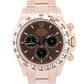 2025 PAPERS Rolex Daytona CHOCOLATE Brown 40mm 18K Rose Gold 40mm 126505 BOX