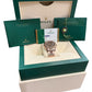 2017 PAPERS Rolex Sky-Dweller CHOCOLATE Brown 18K Rose Gold 42mm 326935 BOX