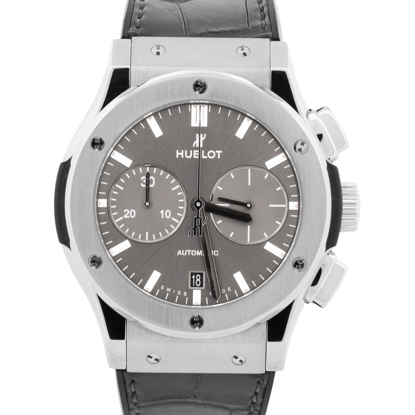 PAPERS Hublot Classic Fusion RACING GRAY Titanium 45mm 521.NX.7071.LR BOX