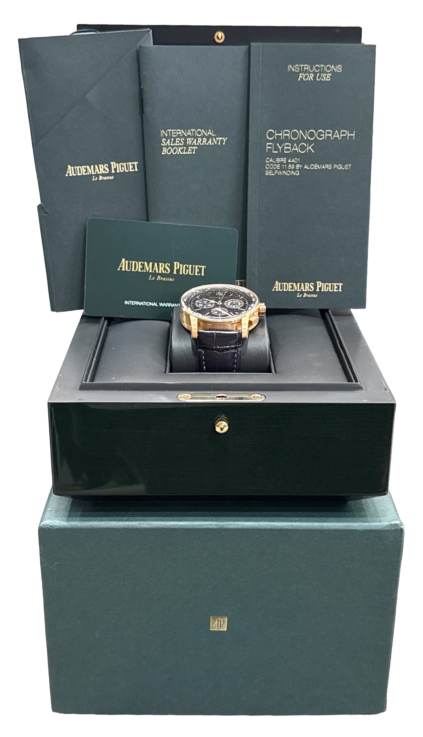 PAPERS Audemars Piguet Code 11.59 PURPLE 18K Gold 41mm 26393OR.OO.A616CR.01 BOX