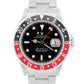 Rolex GMT-Master II 40mm COKE Red Black Stainless Steel OYSTER 16710 Watch