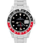 PAPERS Rolex GMT-Master II COKE Red Black Stainless Steel OYSTER 16710 Watch BOX