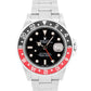 Rolex GMT-Master II 40mm COKE Red Black Stainless Steel OYSTER Date 16710 Watch