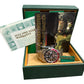 PAPERS Rolex GMT-Master II COKE Red Black Stainless Steel OYSTER 16710 Watch BOX