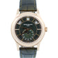 PAPERS Patek Philippe Annual Calendar Complications GREEN 18K Gold 5205R-011 BOX