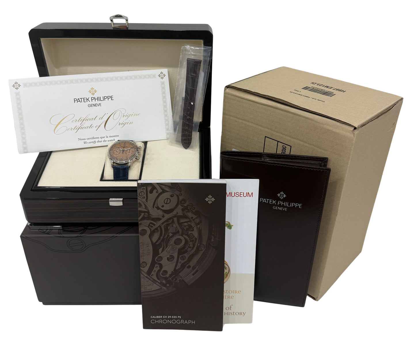 NEW 2024 PAPERS Patek Philippe Complications SALMON 18K Gold 41mm 5172G-010 BOX