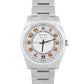 Rolex Oyster Perpetual SILVER CONCENTRIC Stainless Steel Automatic 34mm 114200