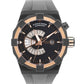 PAPERS Concord C1 World Timer 47mm 18K Rose DLC Steel Rubber 01.6.78.1016 BOX