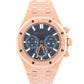 PAPERS Audemars Piguet Royal Oak BLUE 38mm 18K Gold 26715OR.OO.1356OR.01 BOX