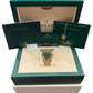 2023 PAPERS Rolex Day-Date President 40mm ARABIC GREEN ROMAN 18K Gold 228238 BOX
