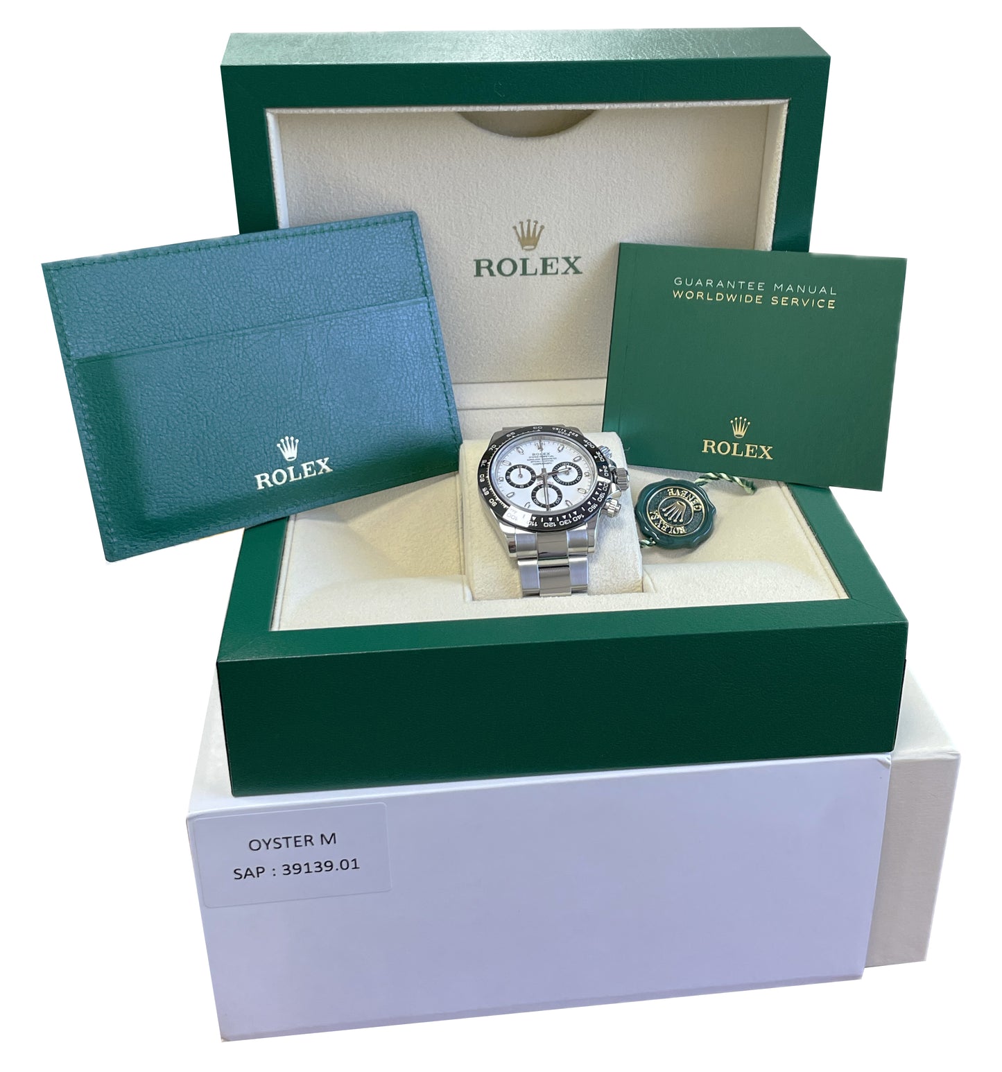 2023 MINT Rolex Daytona Cosmograph 40mm PANDA Stainless Watch 116500 LN BOX